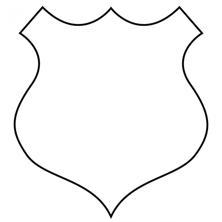 Free Downloadable Shield Template