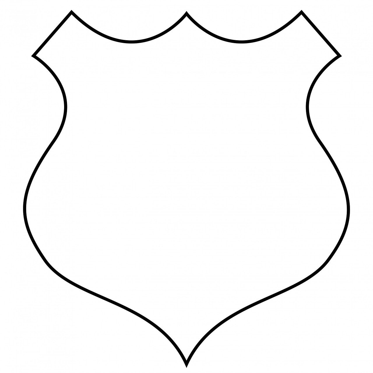 Download Badge, Shield, Symbol. Royalty-Free Stock Illustration within Free Downloadable Shield Template
