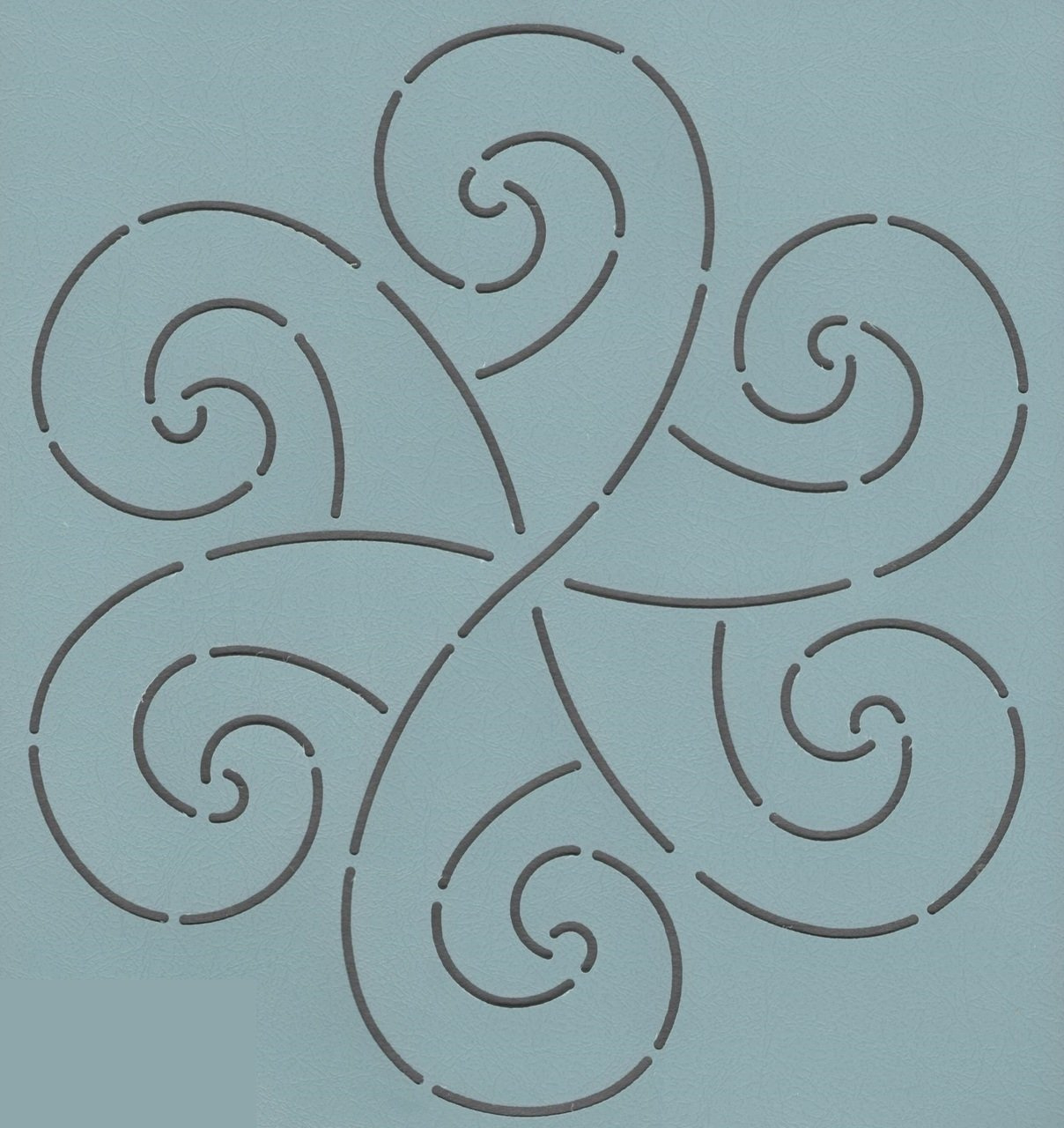 Dresden Plate Template For Quilting Quilting Creations Scroll throughout Free Printable Scroll Quilt Stencils