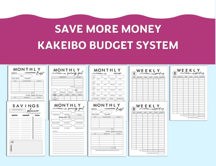 Kakeibo Free Printable