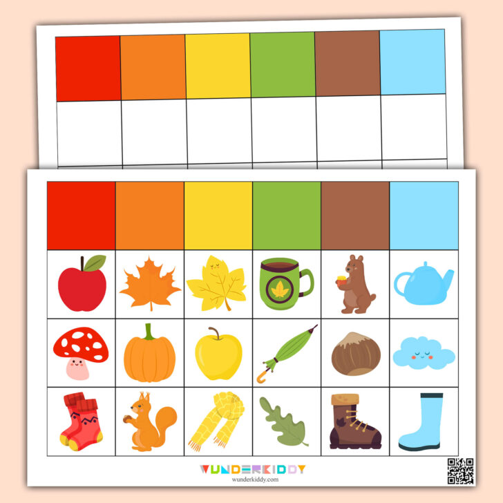 Free Color Matching Printables