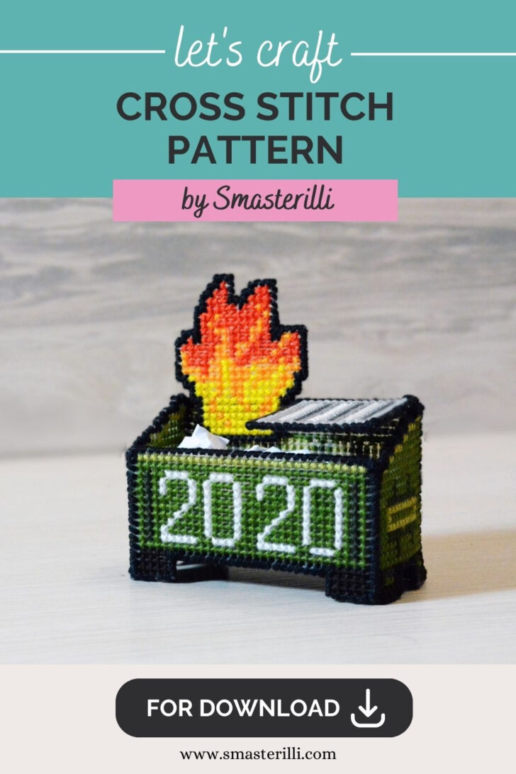 Free Printable Button Box Cross Stitch Patterns