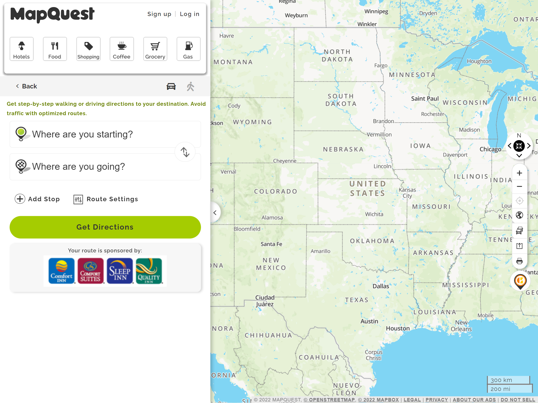 ᐅ Mapquest Route Planner &amp;amp; Finder | Get Driving Directions &amp;amp; Maps with Mapquest Free Printable Driving Directions
