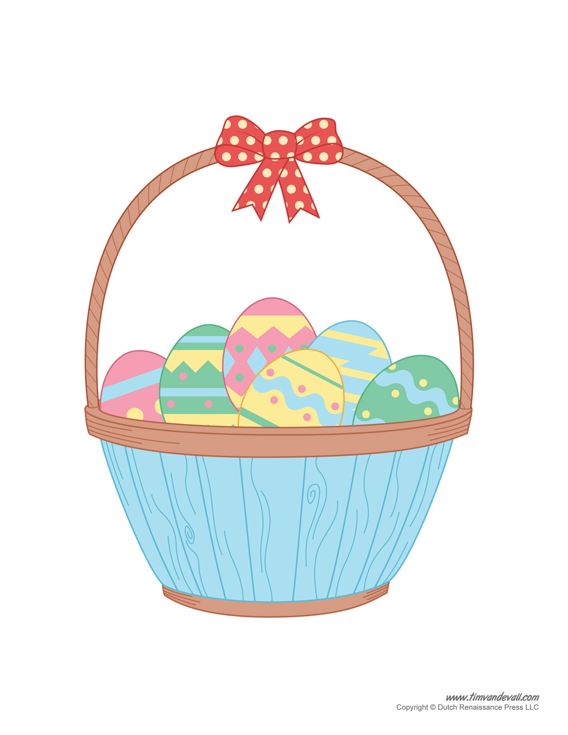 Easter Basket Template, Easter Basket Clipart &amp;amp; Easter Craft with regard to Free Printable Easter Care Package Clip Art