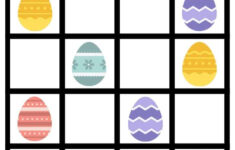 Easter Egg Sudoku Puzzle – Lesson Plans for Free Printable Easter Logic Puzzle