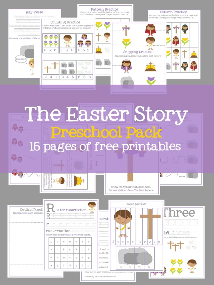 Free Printable Easter Story Sequencing Activity