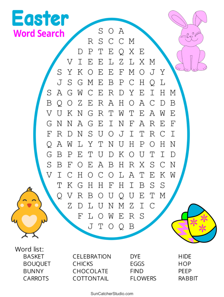 Free Printable Easter Puzzles For Adults Free Printable Easter Puzzles For Adults