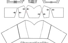 Easy Bustier Pattern pertaining to Free Printable Corset Sewing Pattern