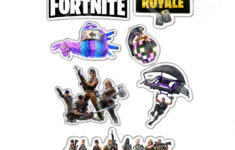 Edible Cake Toppers Ireland | High Quality Easy Peel Toppers throughout Free Printable Fortnite Cake Toppers