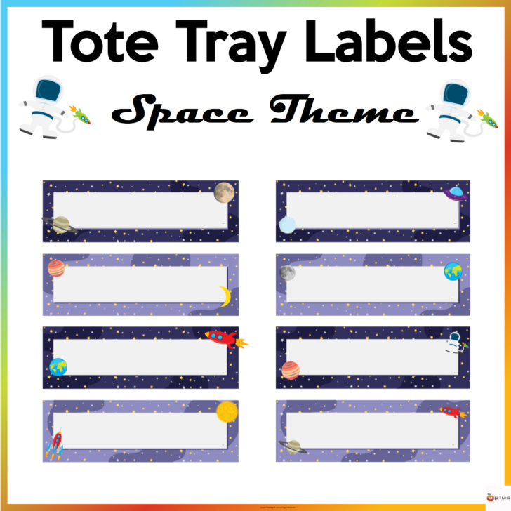 Free Printable Tray Labels