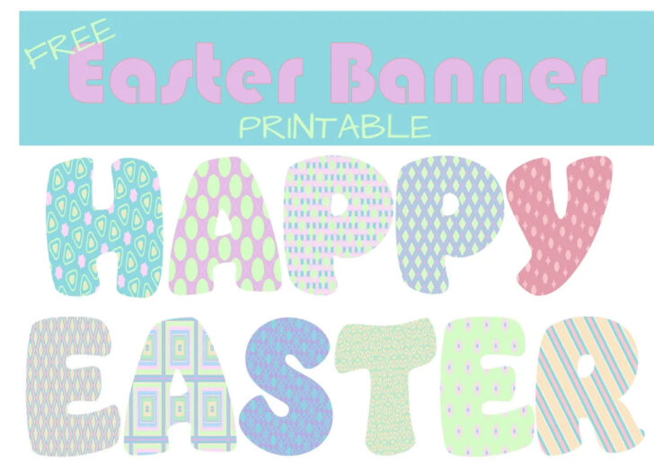 Free Printable Happy Easter Writing