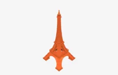 Eiffel Towermichal Fanta | Download Free Stl Model regarding Free Eiffel Tower Printables