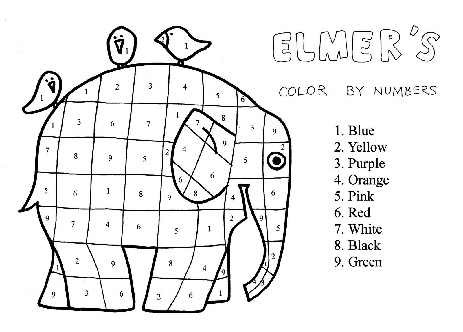 Entdecke 9 Elefant Elmar Ideen Auf Dieser Pinterest-Pinnwand regarding Free Printable Elmer Elephant