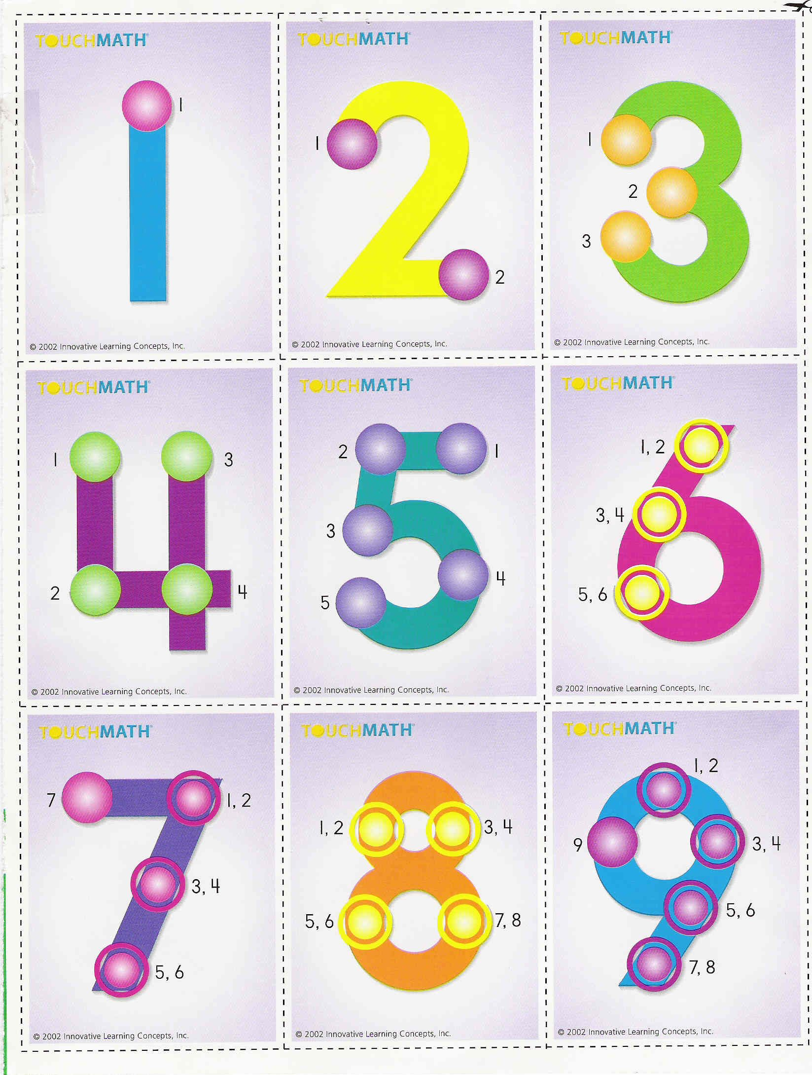 Error 404 - Page Not Found regarding Free Printable Touch Math Posters