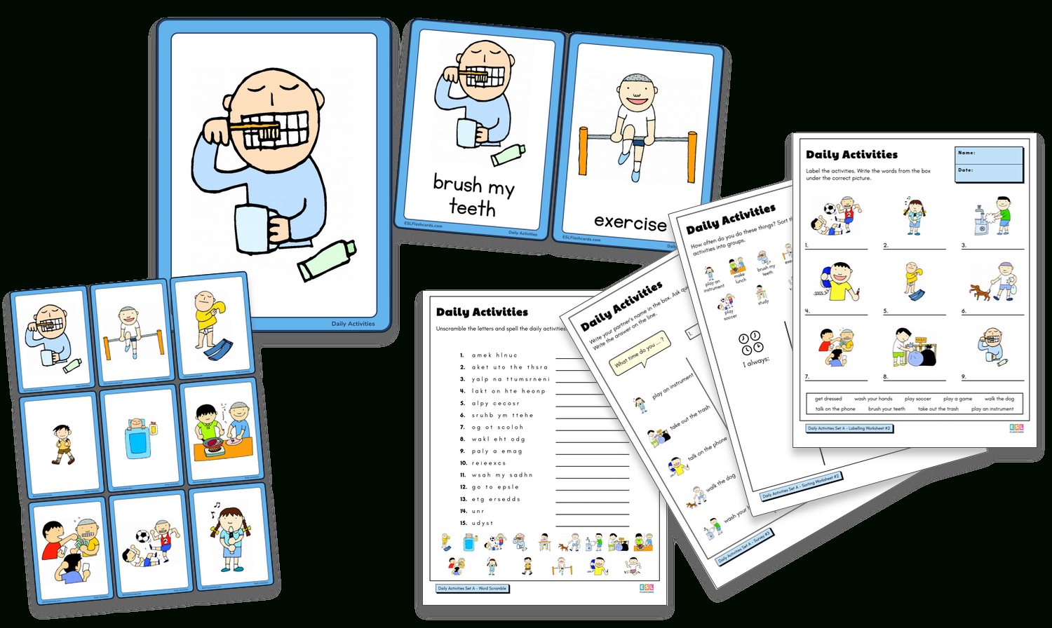 Esl Flashcards – Download Free Printable Flashcards! in Free Printable Esl Flashcards For Adults
