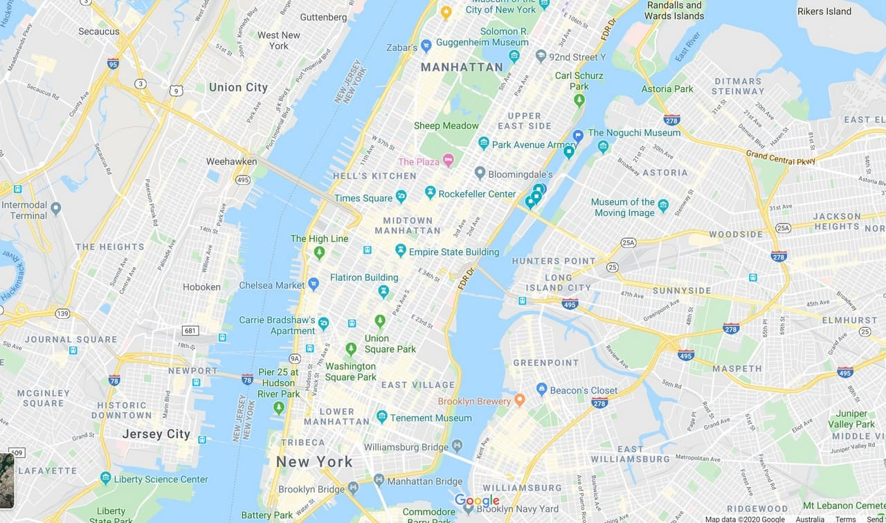 Explore Map Of Manhattan Ny | Detailed Nyc Tourist Maps, Streets pertaining to Free Printable Map of New York City