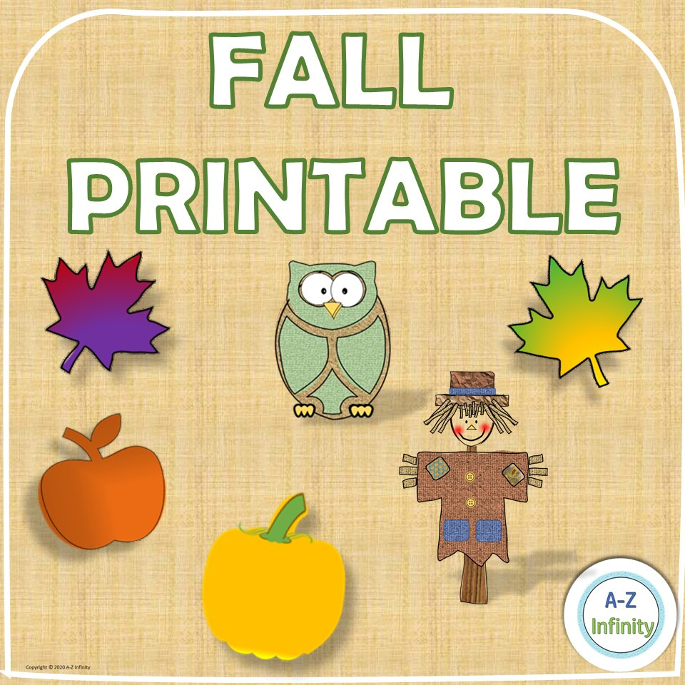 Fall Bulletin Board Decor/Activities | Madeteachers pertaining to Free Fall Bulletin Board Printables
