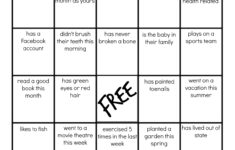 Family Reunion: Get-To-Know-You Bingo in Get to Know You Bingo Free Printable