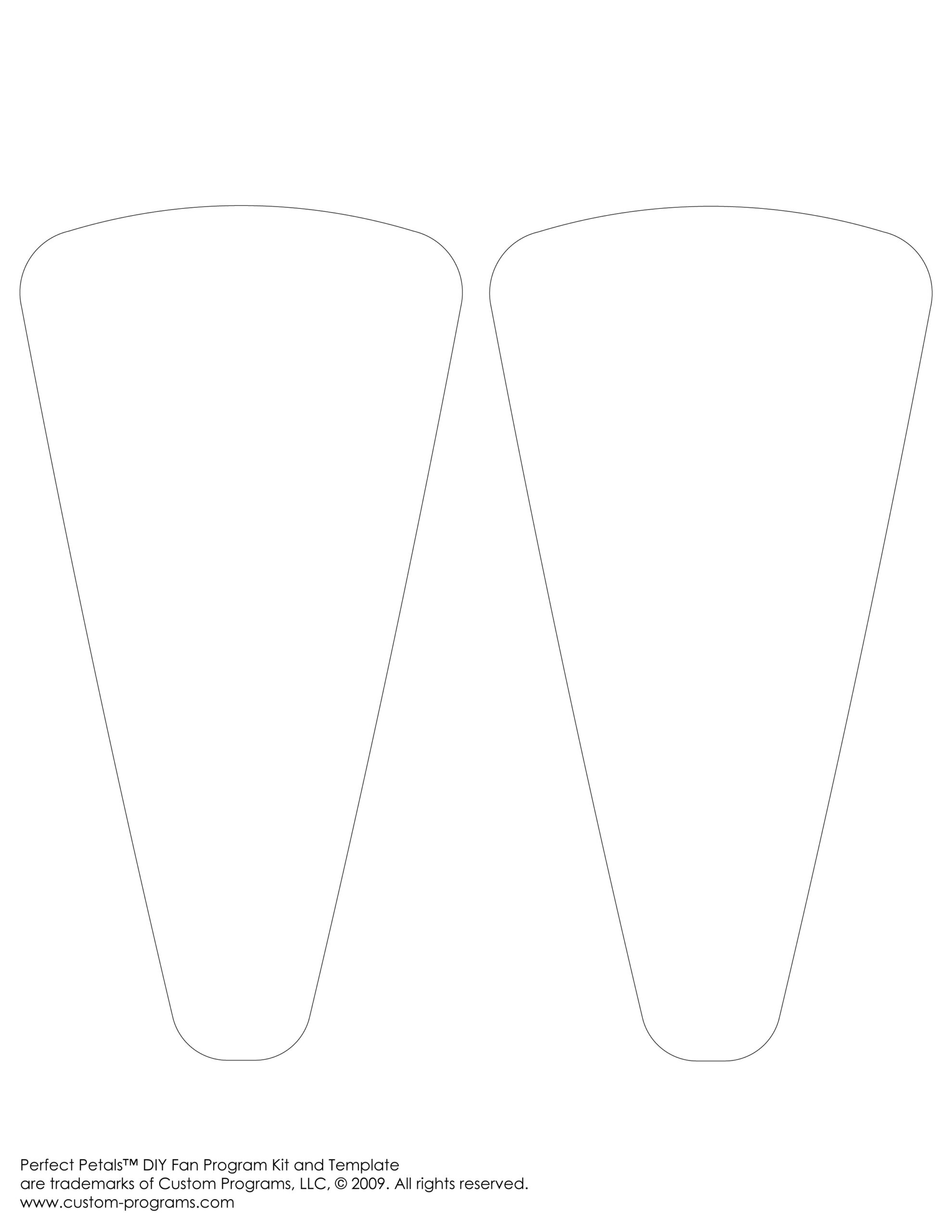 Fan Template within Free Printable Hand Fan Templates