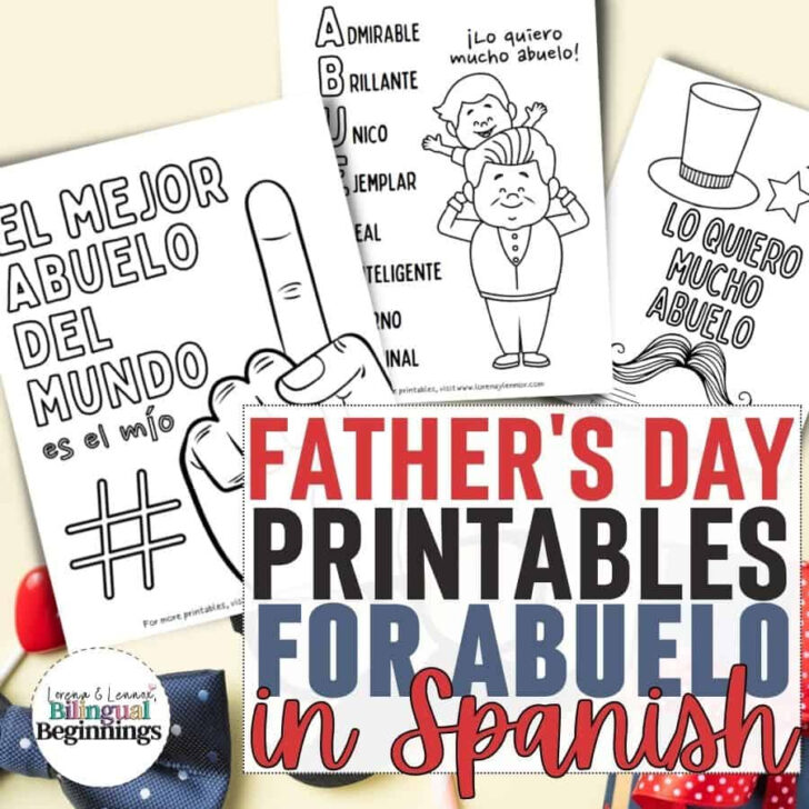 Free Printable Spanish Fathers Day Cards