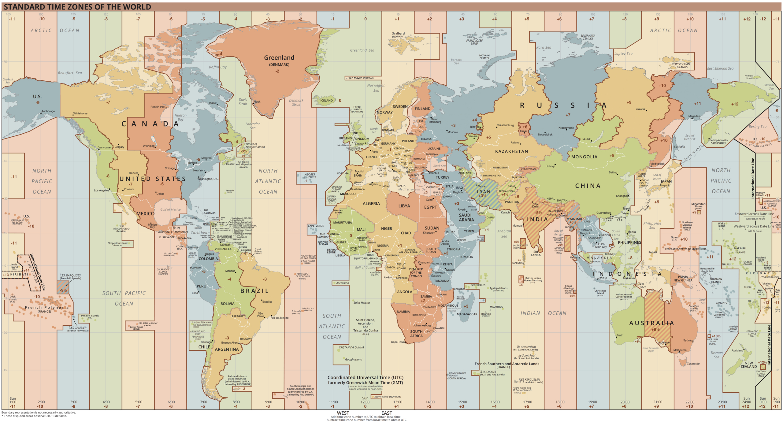 File:world Time Zones Map - Wikimedia Commons with World Map Time Zones Printable Free