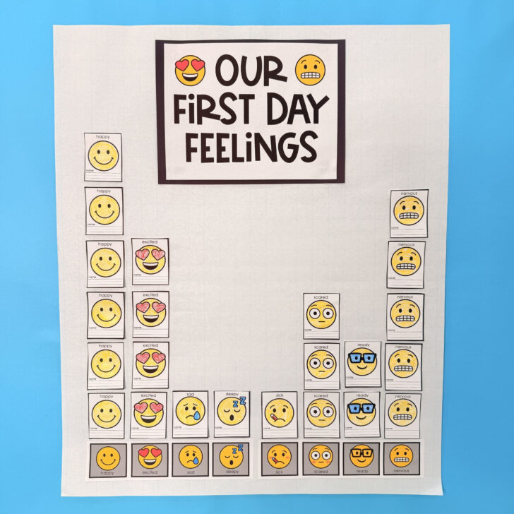 First Day Jitters Free Printable Activities
