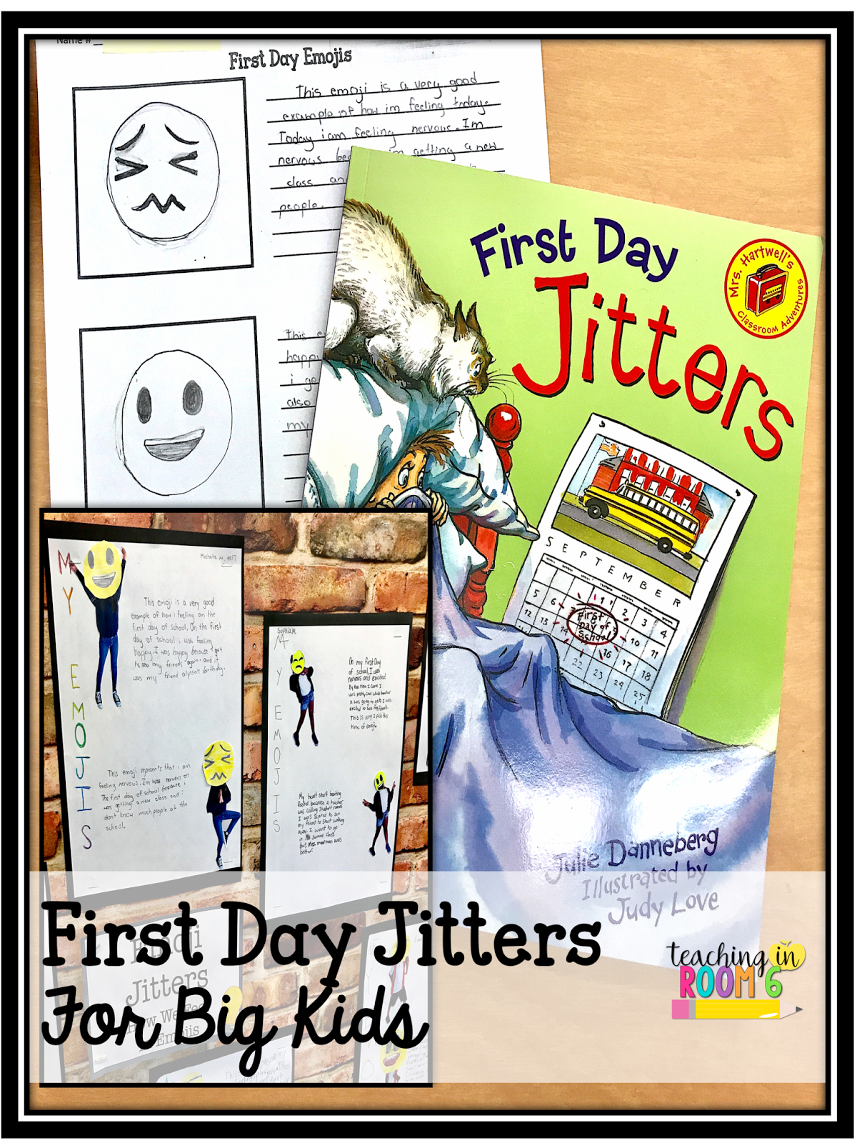 First Day Jitters In Upper Elementary | Teaching In Room 6 regarding First Day Jitters Free Printable Activities