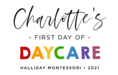 First Day Of Daycare Sign Template, First Day Of Nursery Printable inside First Day Of Daycare Free Printable