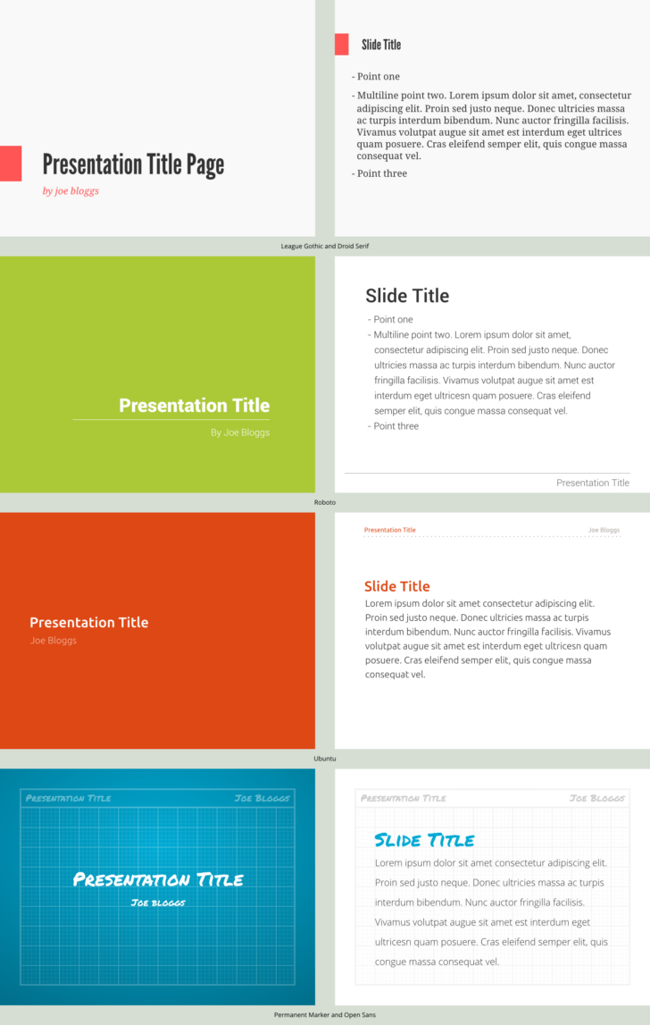 Libreoffice Presentation Templates Free Download