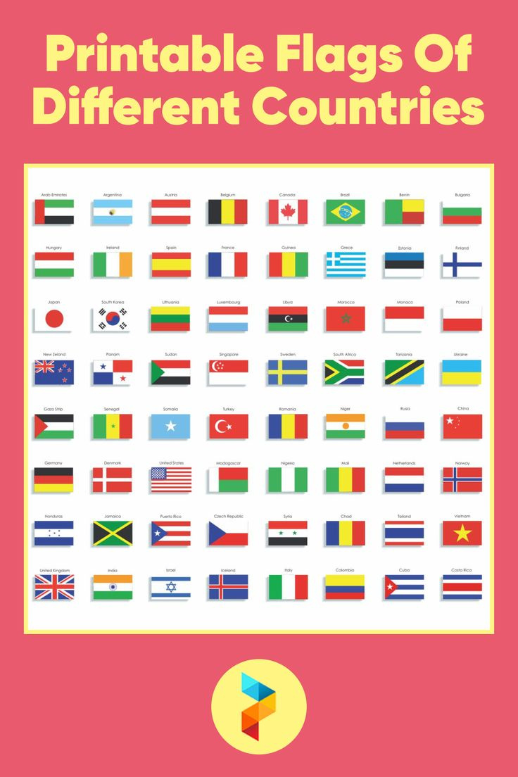 Flags Of Different Countries - 20 Free Pdf Printables | Printablee intended for Flags of the World Free Printables
