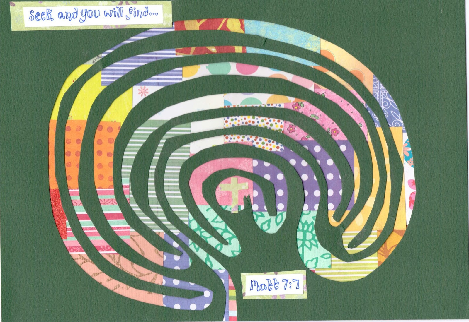 Flame: Creative Children&amp;#039;S Ministry: A More Colourful Finger with Free Finger Labyrinth Printable
