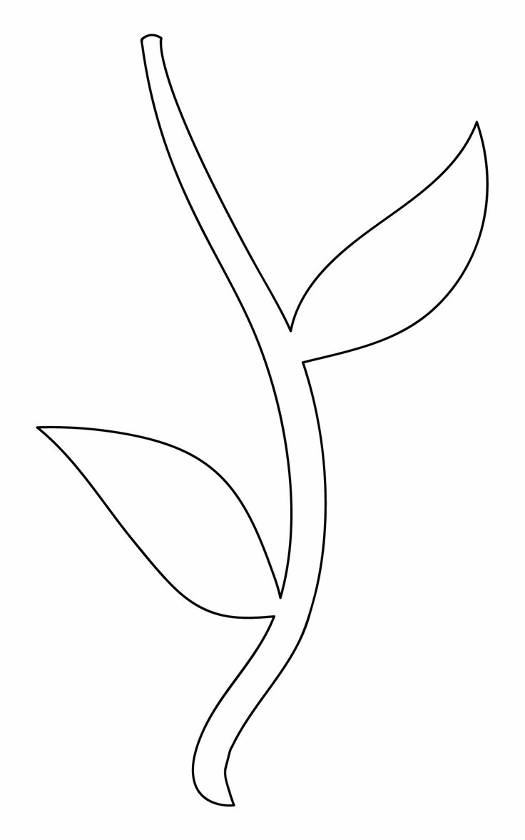 Flower Stems - 12 Free Pdf Printables | Printablee within Free Flower Stem Template