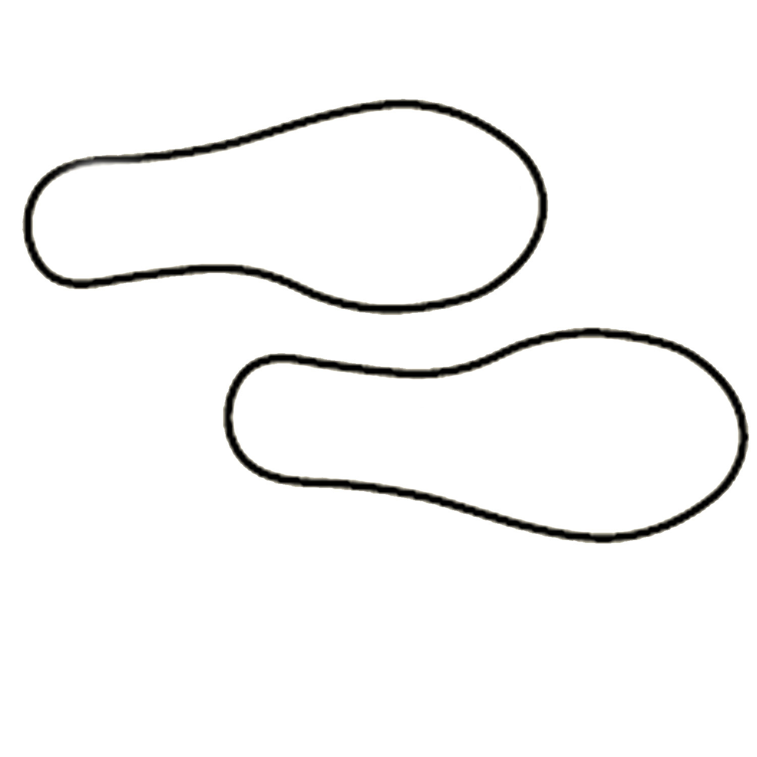 Footprints Clip Art | Clipart Panda - Free Clipart Images within Footprint Outline Printable Free