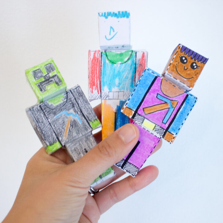 Free Printable Minecraft Paper