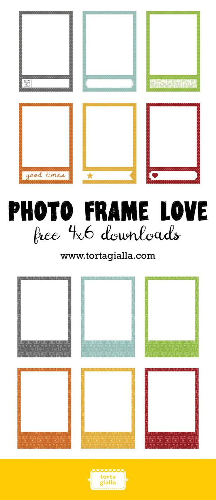 Free Printable Scrapbook Photo Frames