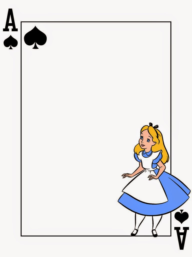 Free Alice In Wonderland Printable Notebook. - Oh My Fiesta! In intended for Alice In Wonderland Templates Free