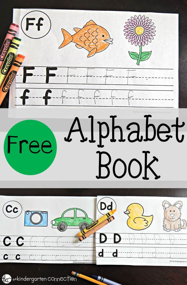 Free Alphabet Book pertaining to Free Alphabet Book Template