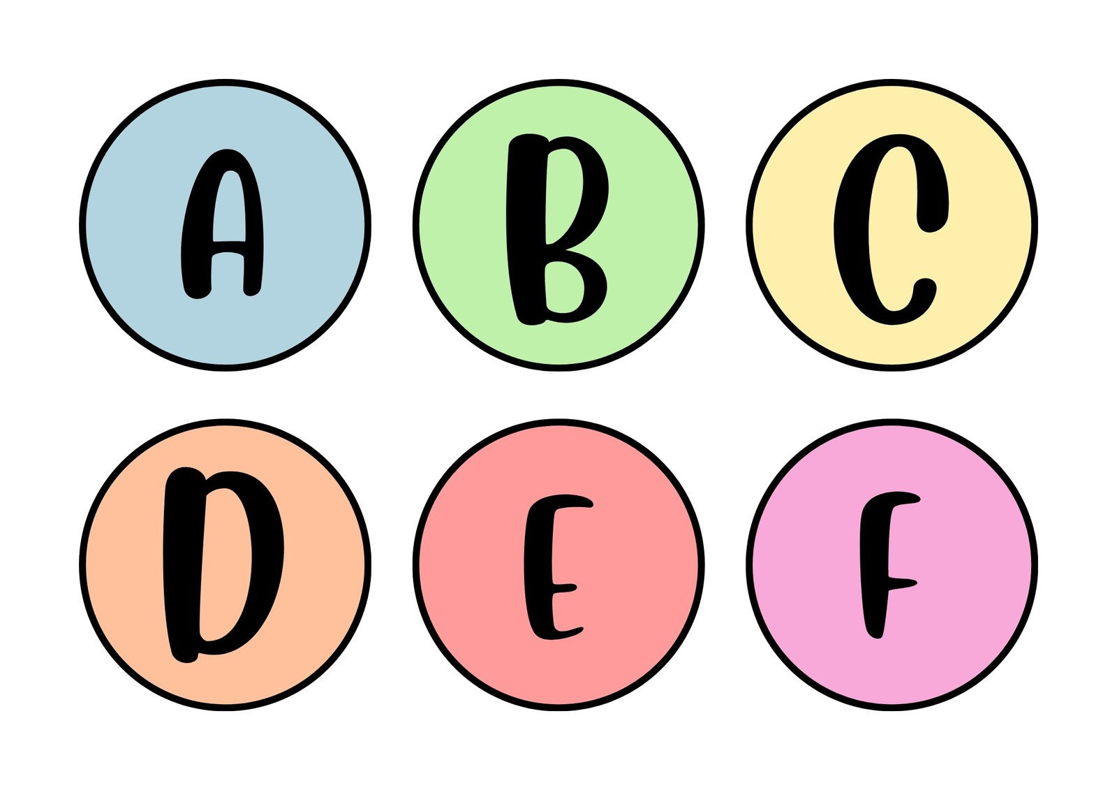 Free And Customizable Alphabet Templates | Canva within Large Alphabet Letters Printables Free