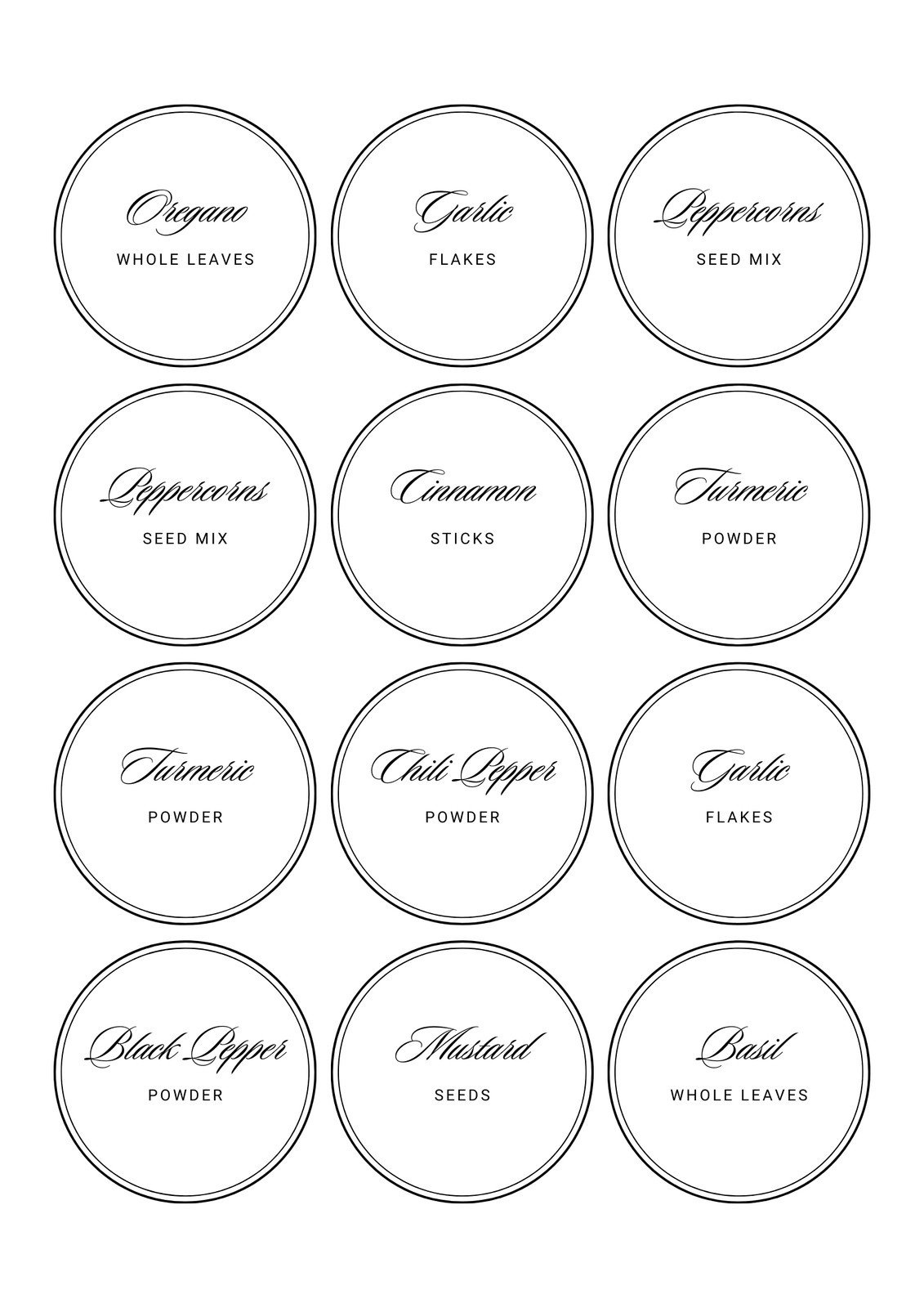 free and customizable circle sticker templates regarding free printable round labels Free And Customizable Circle Sticker Templates regarding Free Printable Round Labels