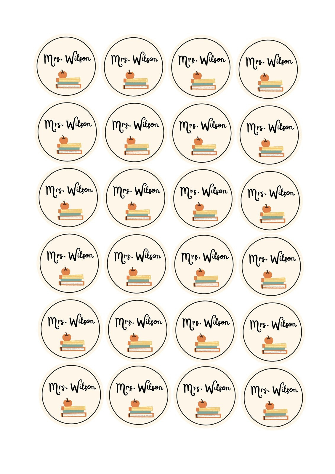 free and customizable circle sticker templates within free printable round labels Free And Customizable Circle Sticker Templates within Free Printable Round Labels