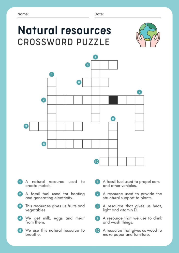 Create Your Own Free Printable Crossword Puzzles