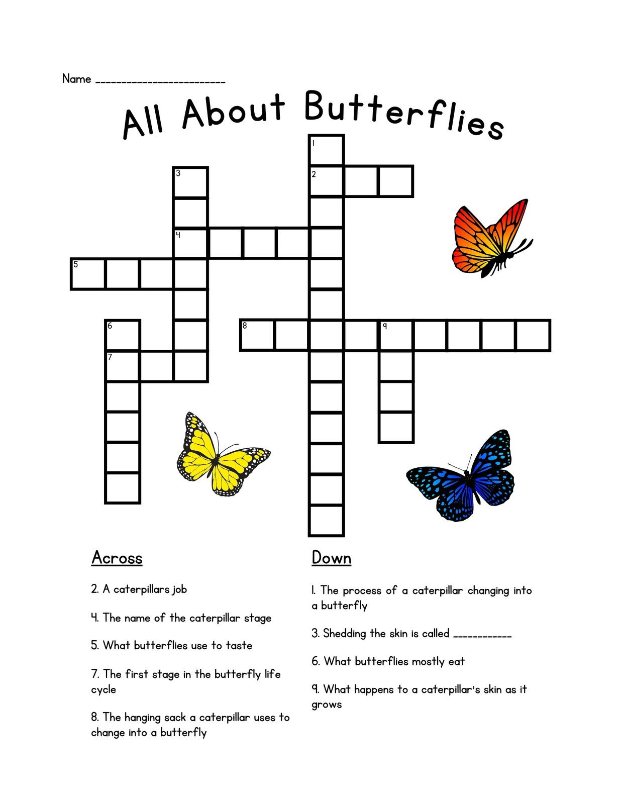 Free And Customizable Crossword Puzzle Templates | Canva throughout Create Your Own Free Printable Crossword Puzzles