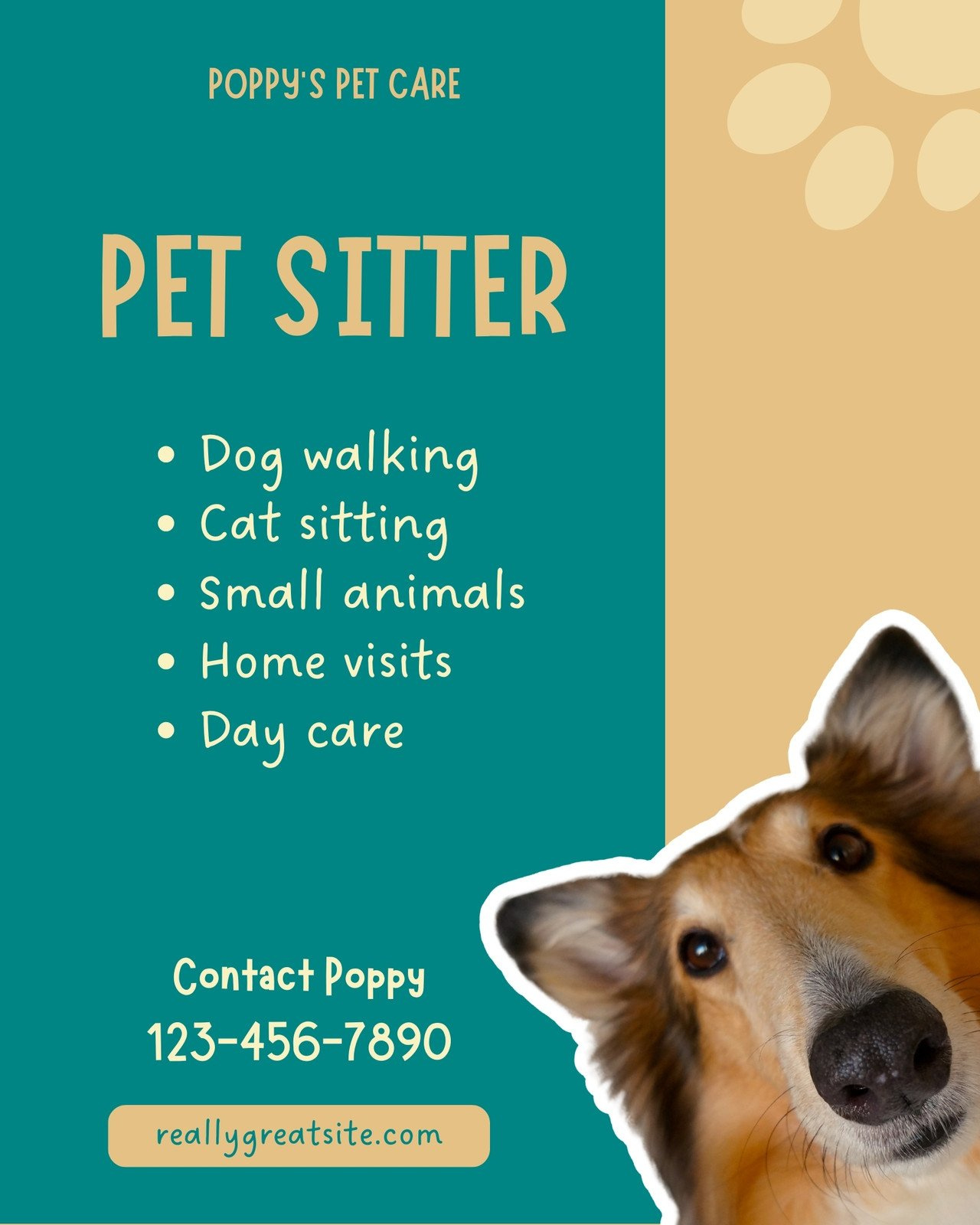 Free And Customizable Pet Sitting Templates regarding Free Pet Sitting Templates