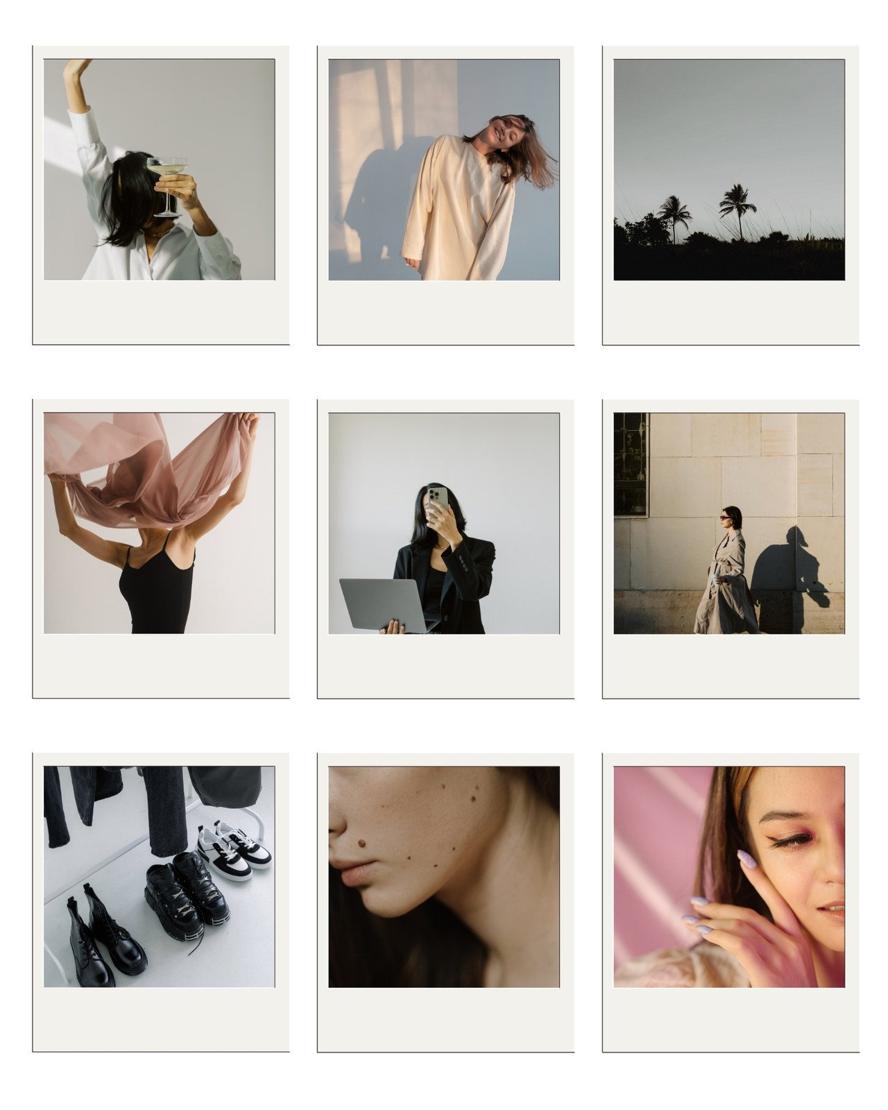 Free And Customizable Polaroid Templates throughout Free Polaroid Template