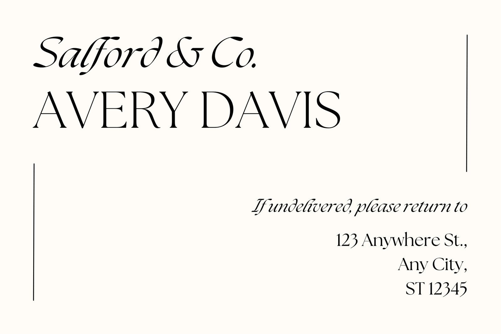 Free And Printable Custom Address Label Templates | Canva inside Free Printable Return Address Label Templates