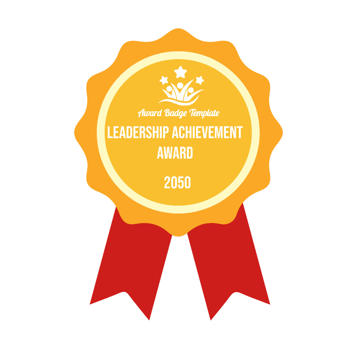 Free Award Badge Template To Edit Online within Free Badge Template Word