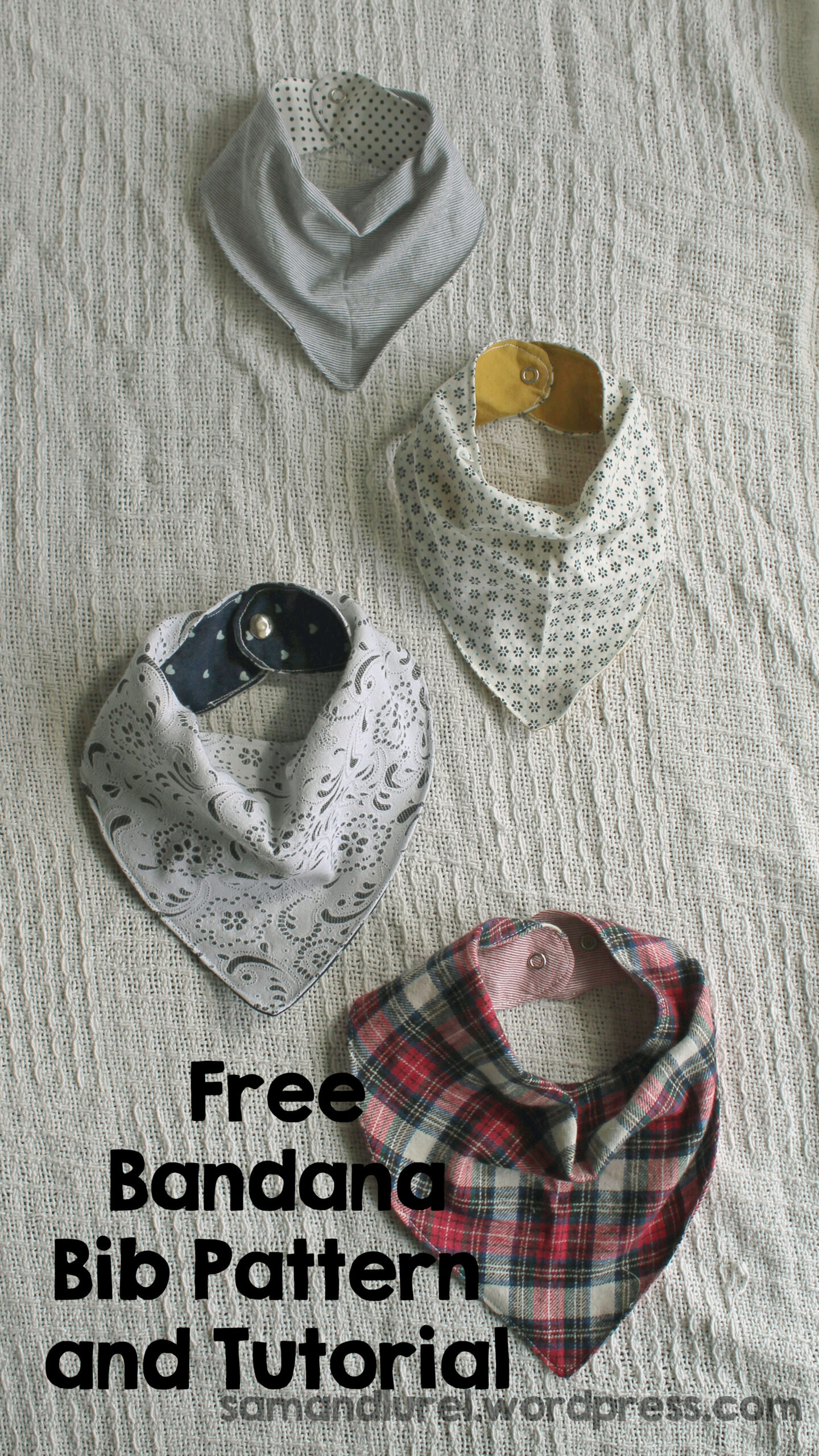 Free Bandana Bib Pattern | in Bandana Bib Patterns Free Printable