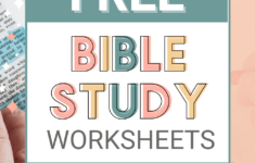 Free Bible Study Worksheets And Printables For Women inside Free Printable Bible Study Lessons With Questions And Answers