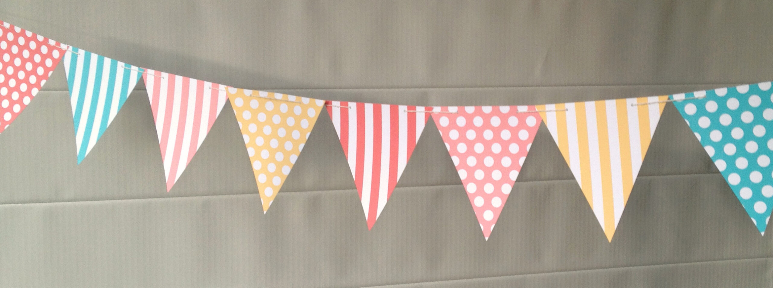 Free Bunting Printable | intended for Free Bunting Template