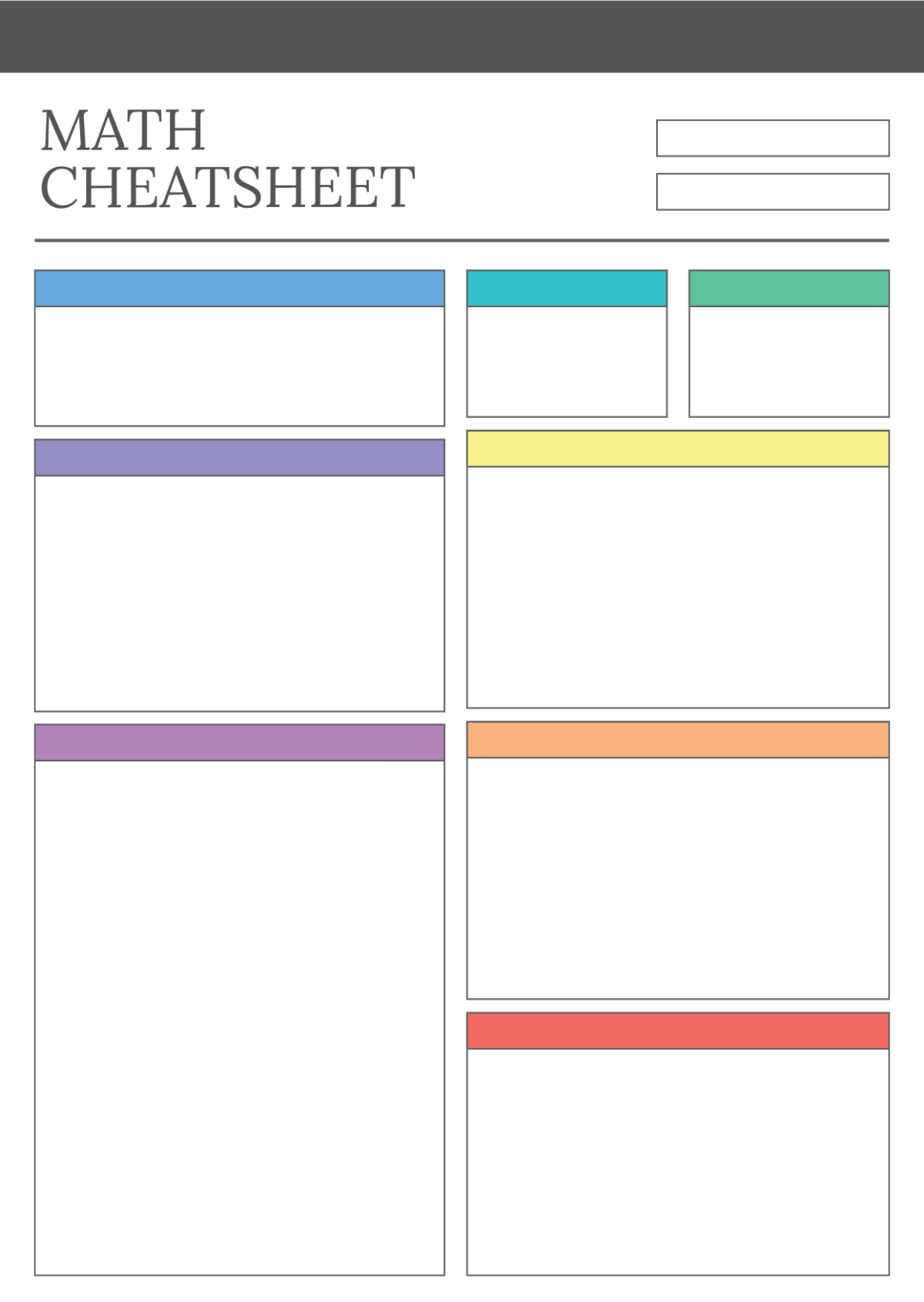 Free Cheat Sheet Templates To Edit Online in Free Printable Cheat Sheet